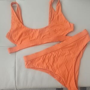 Bond-eye Vibrant Orange Swimwear